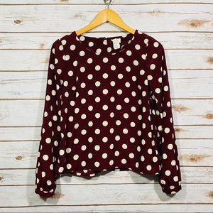 Polka Dot Blouse